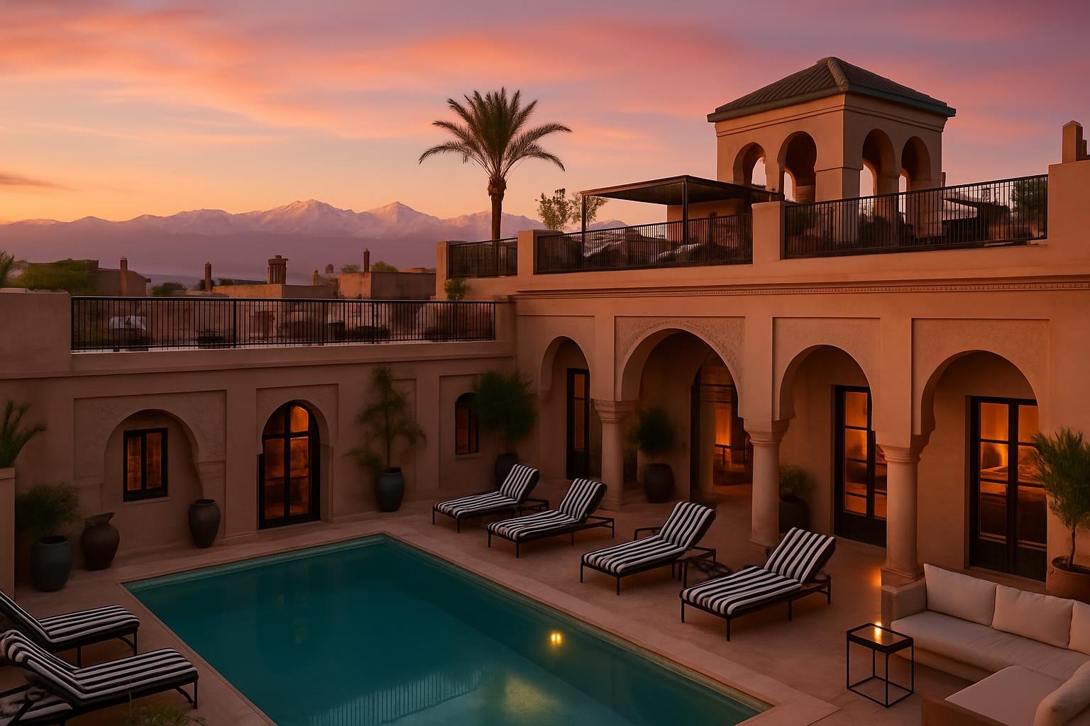 Luxury Riad with Rooftop Terrace