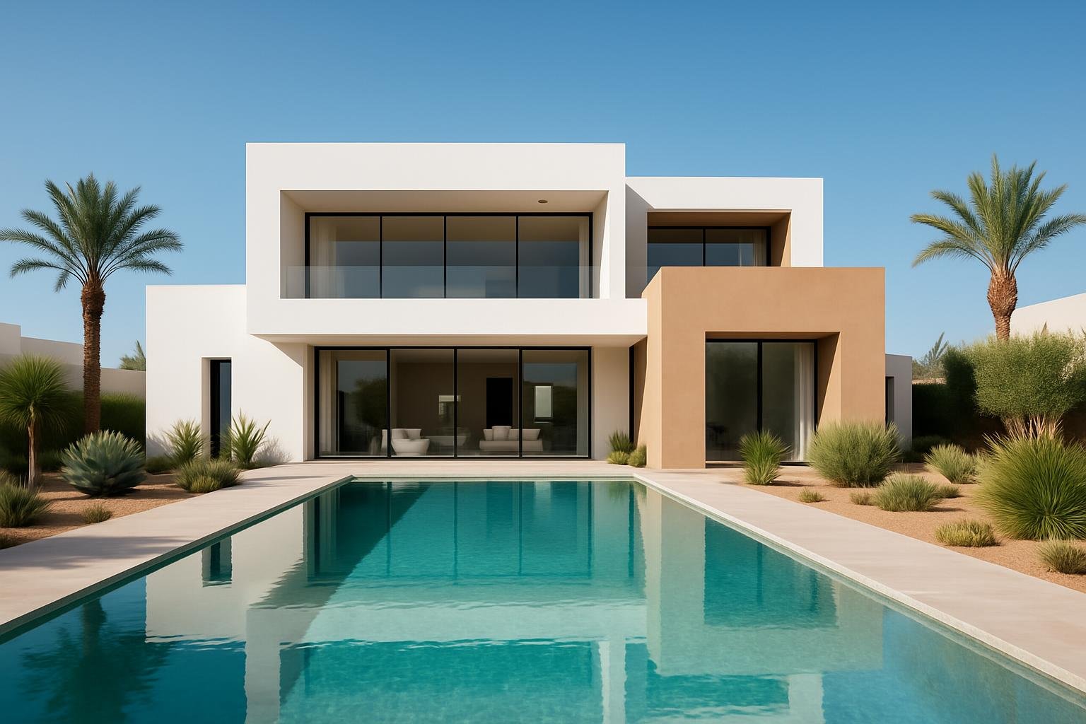 Contemporary Villa with Terrace